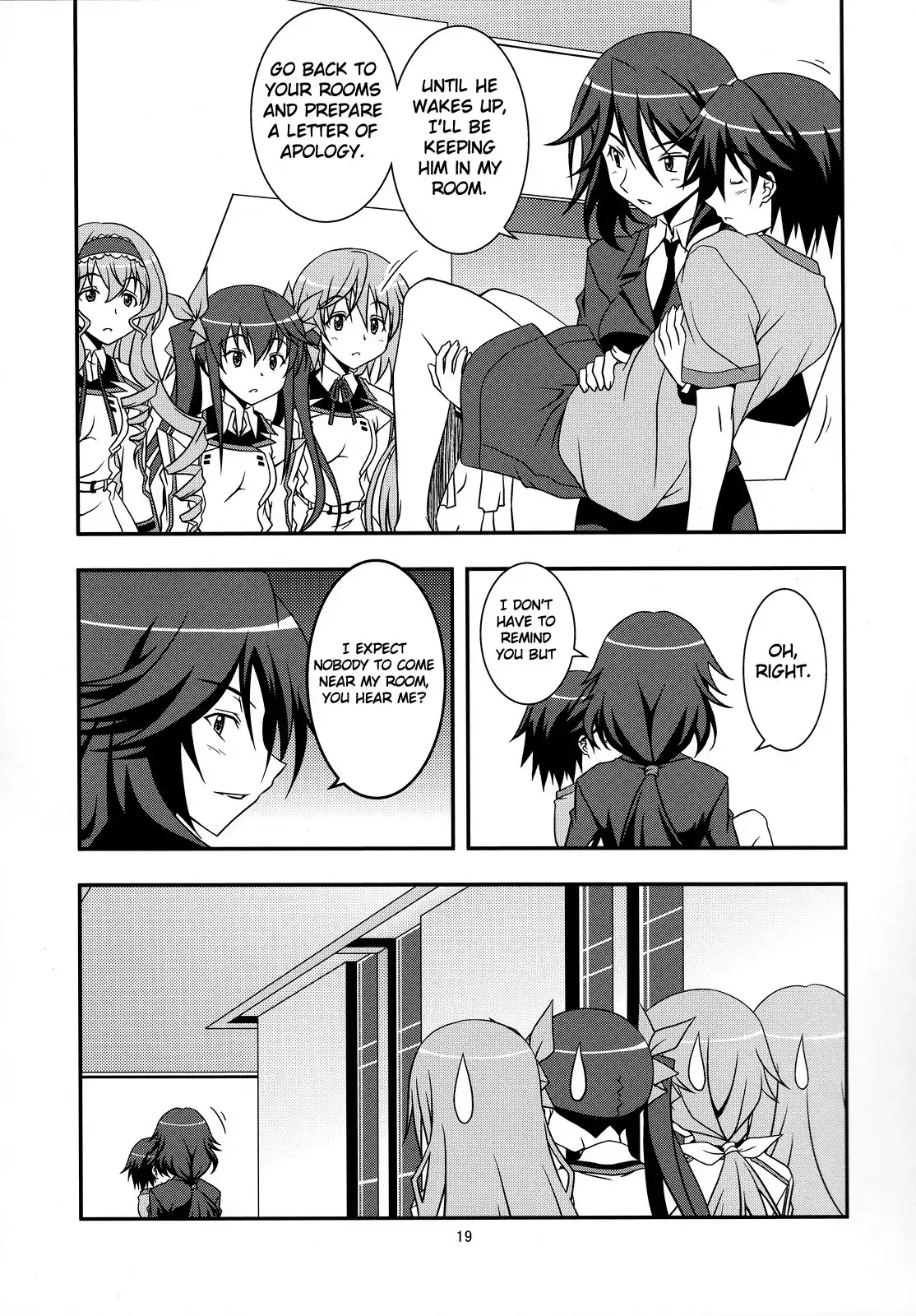 Infinite Stratos - Hungry Wolf (Doujinshi) Chapter 0 18